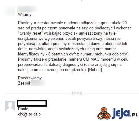 Najwidoczniej jednak się nie udało...