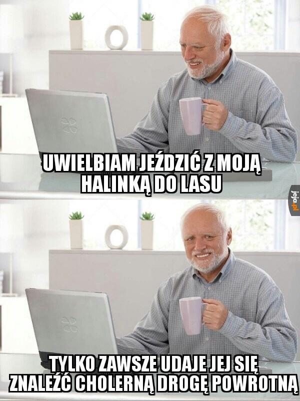 Może musi zacząć jej zasłaniać oczy?