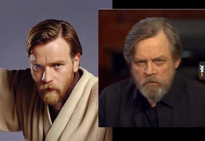 Mark Hamil wygląda jak starszy Obi-Wan