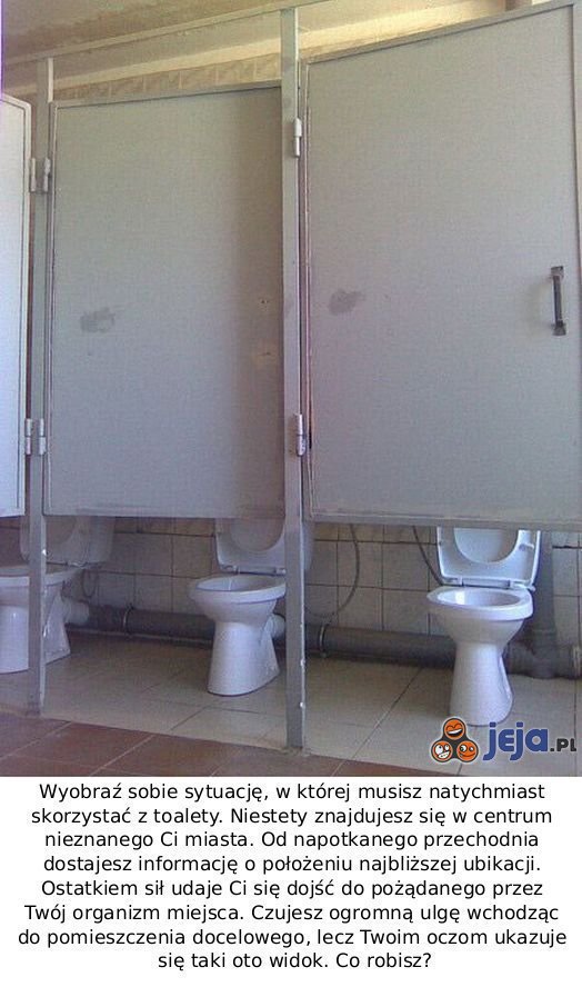 Innowacyjna toaleta
