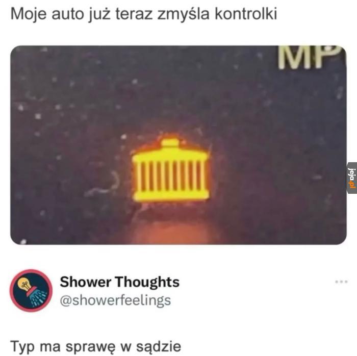 Proszę się stawić na rozprawę w sprawie wymiany oleju