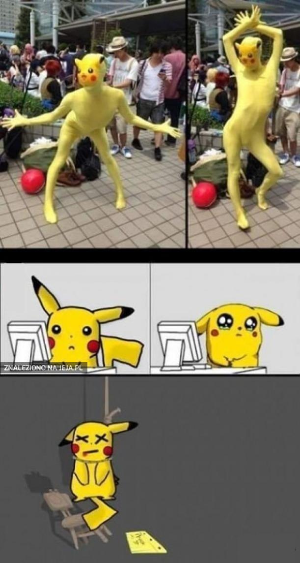 Biedny Pikachu