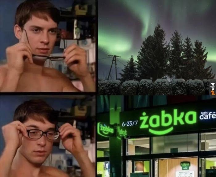 Była u Was zorza?