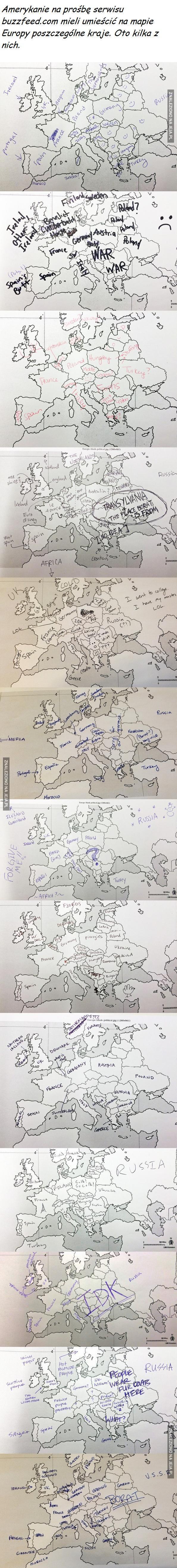Jak Amerykanie widzą Europę