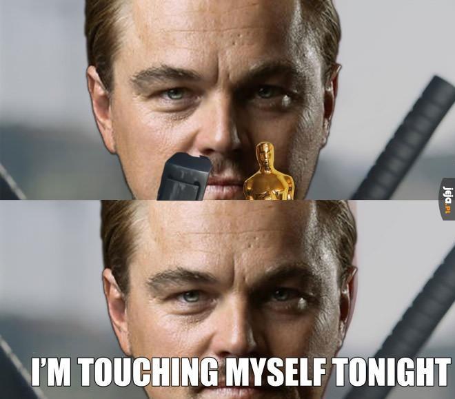 Leo po otrzymaniu Oscara