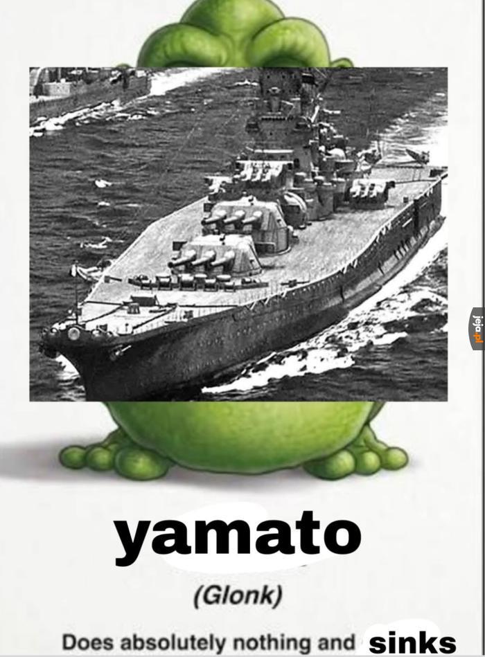 Identycznie z musashi i shinano