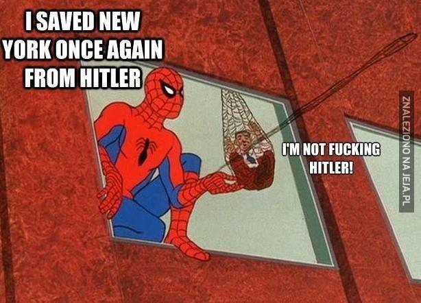 Spiderman znowu uratował świat przed Hitlerem