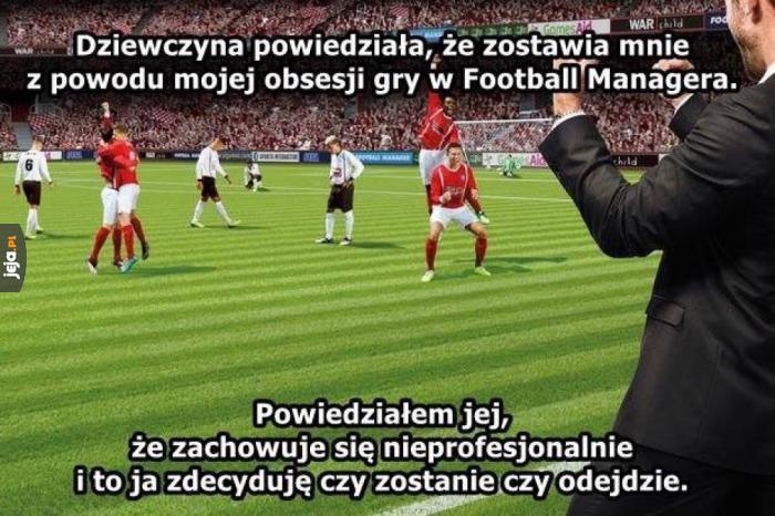 Menadżer pełną gębą