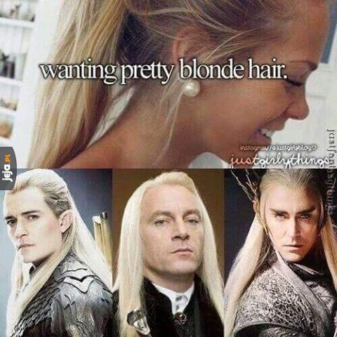 Perfekcyjne blond włosy