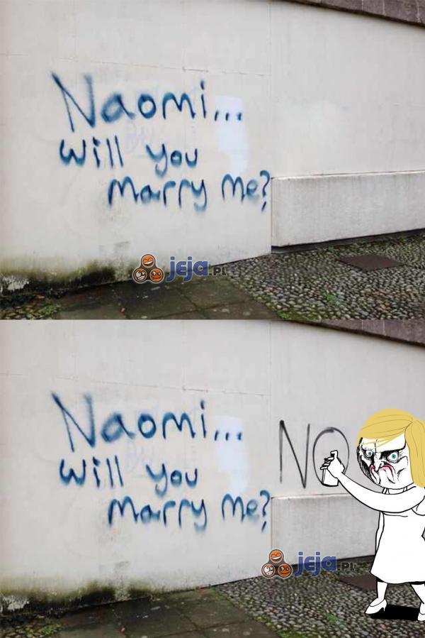 Naomi, wyjdziesz za mnie?