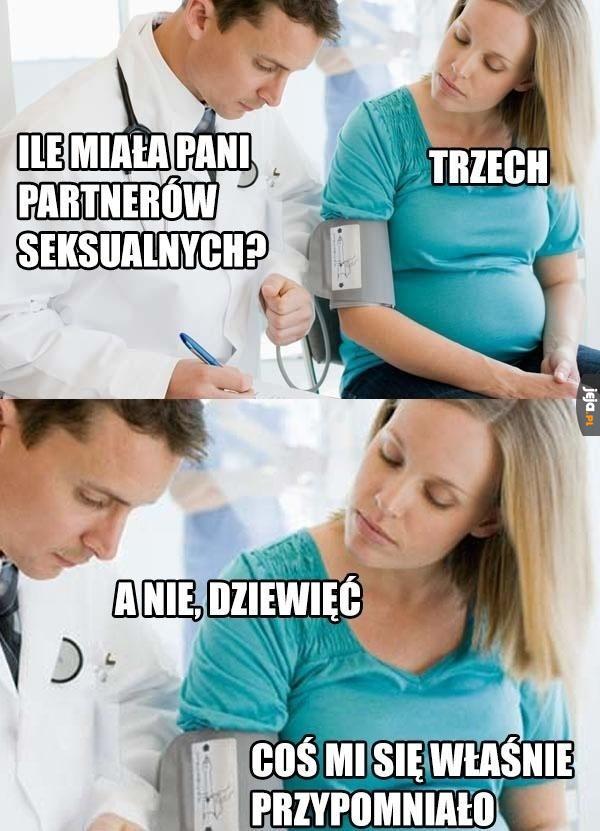 Tymczasem u ginekologa