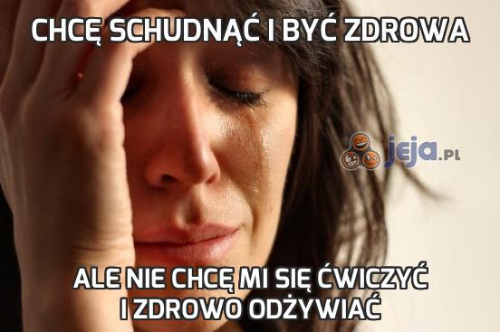 Chcę schudnąć i być zdrowa