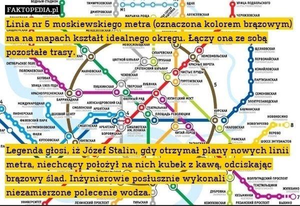 Moskiewskie linie metra