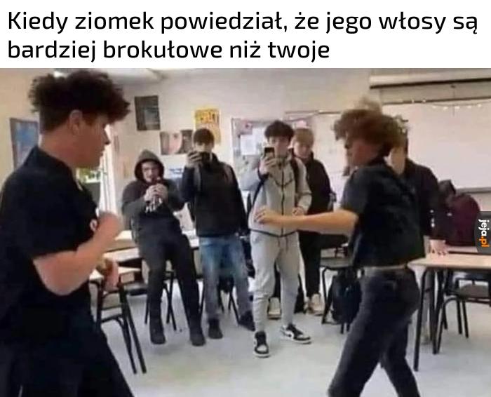 To zniewaga!