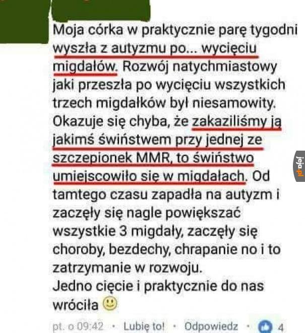 Lekarze jej nienawidzą! Odkryła jeden prosty trik na autyzm...