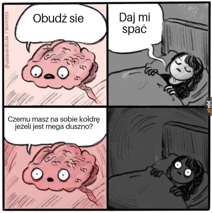 Ważne żeby zasnąć