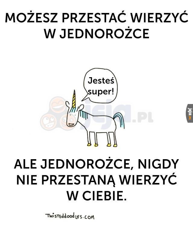 Jednorożce wierzą