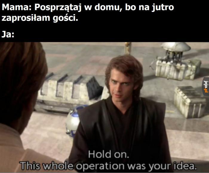 Nie ja za to odpowiadam