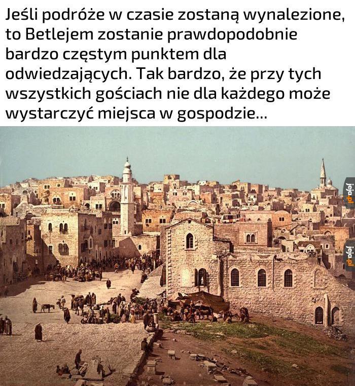 I ktoś będzie musiał spać w stajence