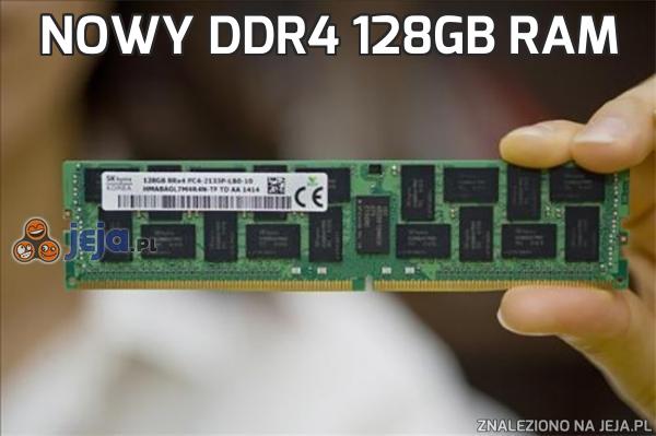 Nowy DDR4 128GB RAM