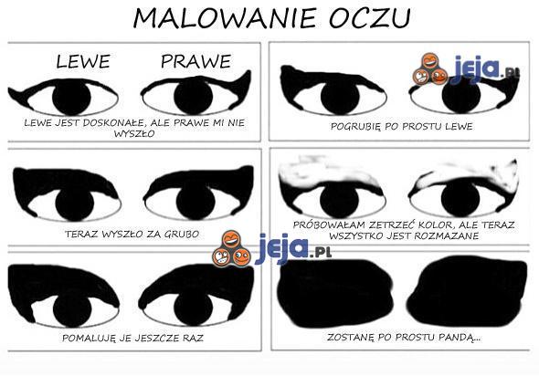 Malowanie oczu