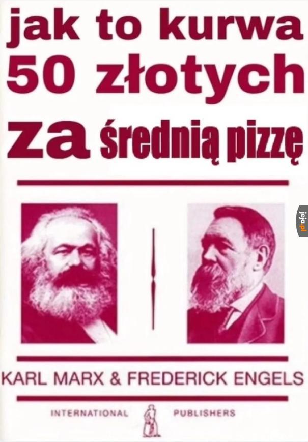Dwóch panów niezadowolonych cenami