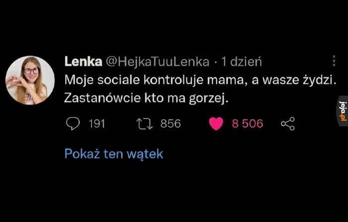 Tu nas masz Lenka