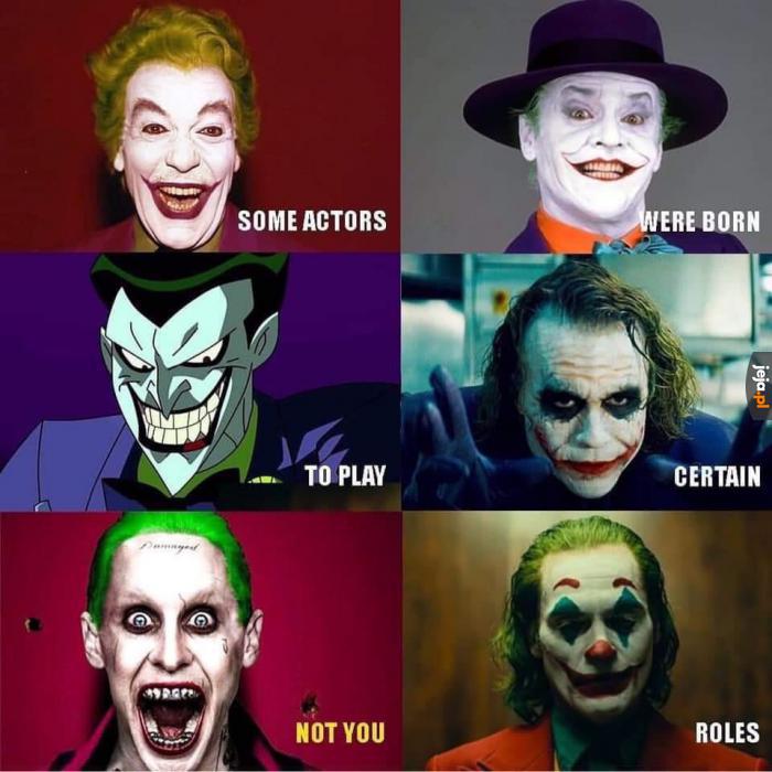 Nie każdy Joker to wybitna kreacja...