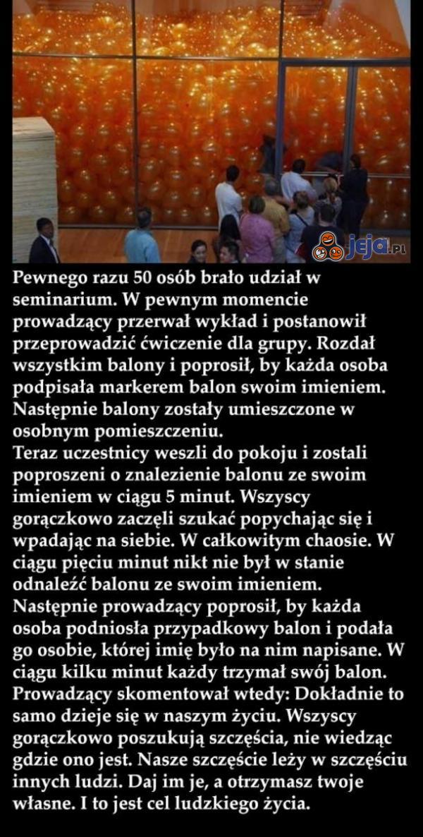 Balonowy eksperyment