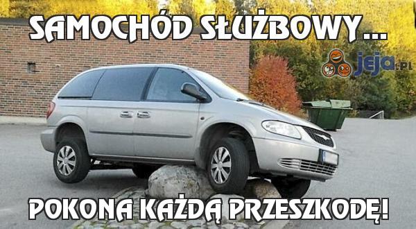 Samochód służbowy...