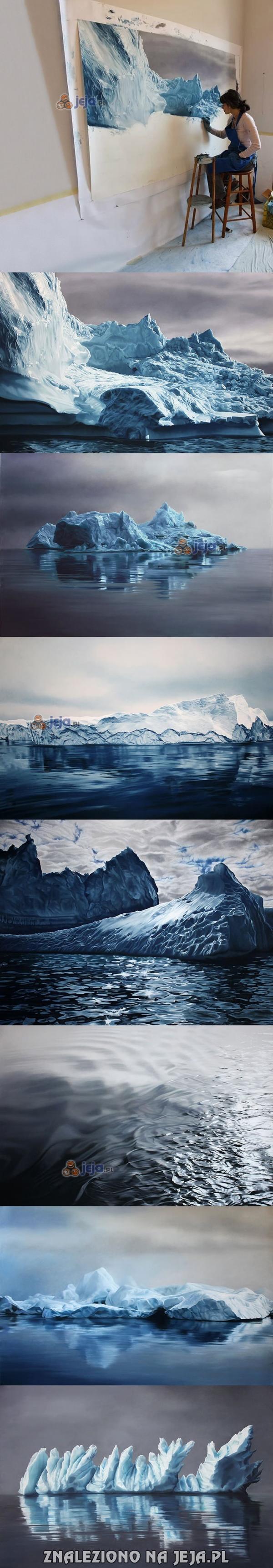 Epickie malowidła lodowców