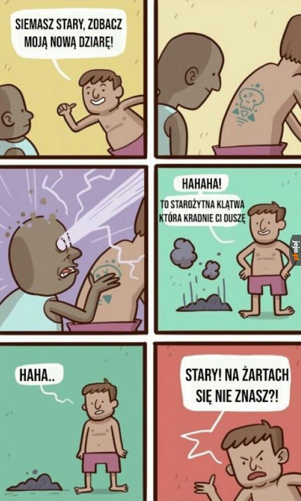 Nowy tatuaż