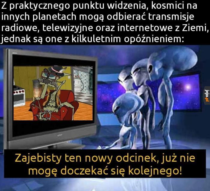 Po co mają przylecieć jak u nich jeszcze Bomba wychodzi