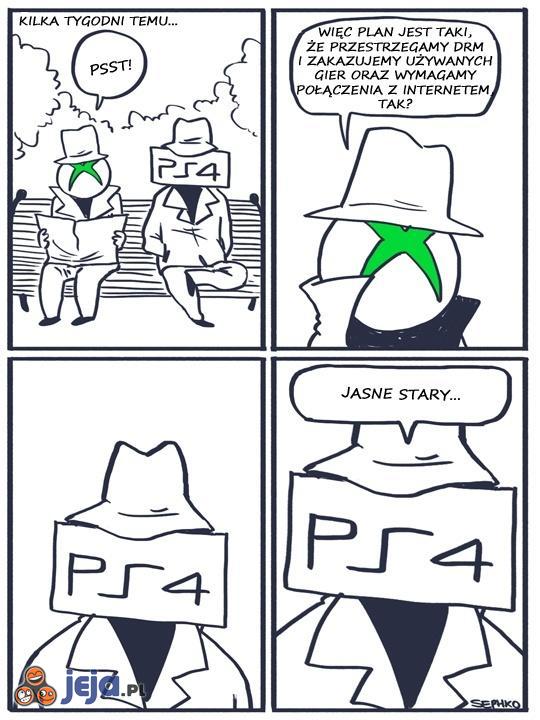 Niecny plan Xboxa i PS4