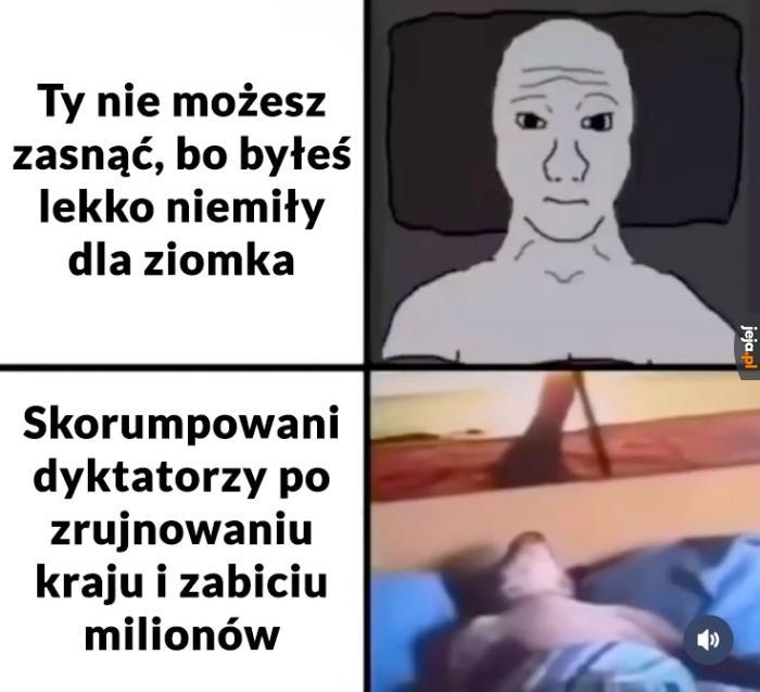 Niektórzy to umieją się nie przejmować