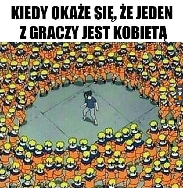 Dziewczyna na serwerze