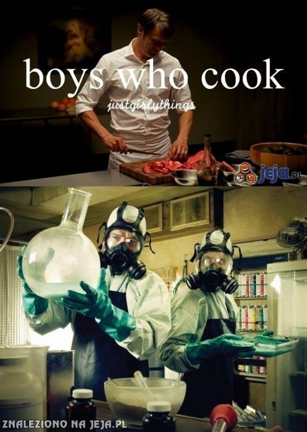 Chłopcy, którzy gotują