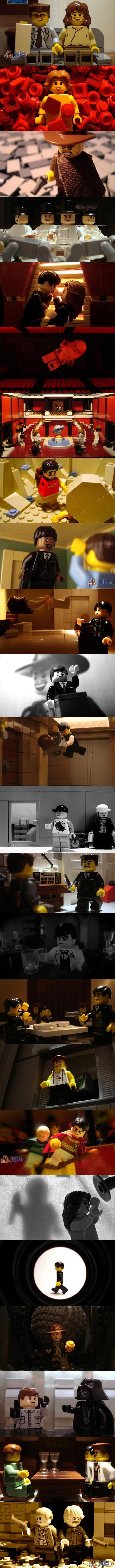 Filmowe sceny z Lego