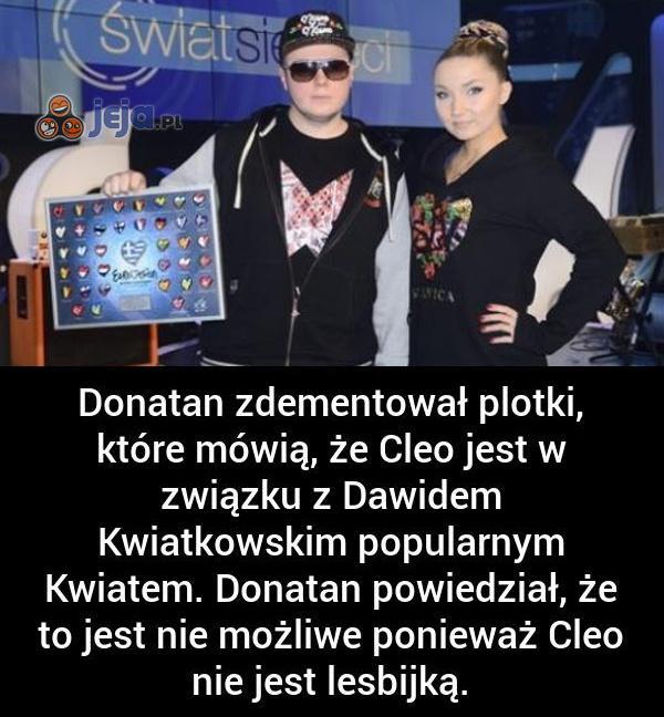 Donatan zdementował plotki o Cleo