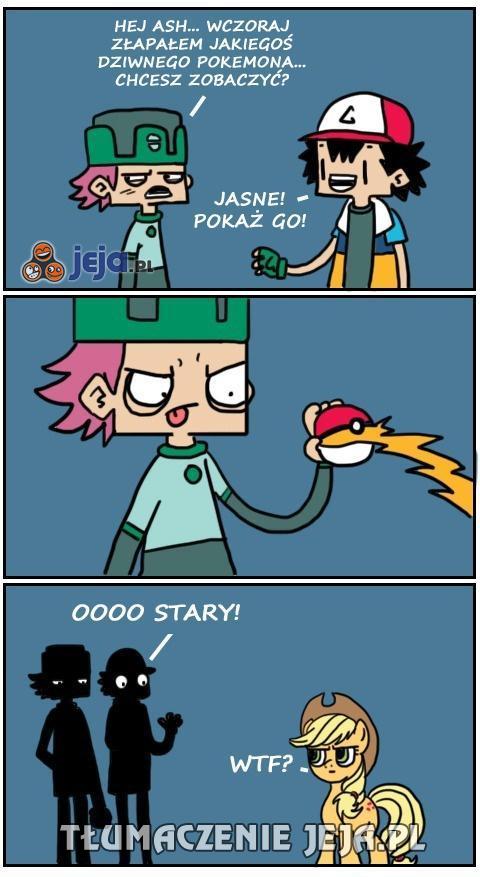 Strasznie rzadki okaz Pokemona...