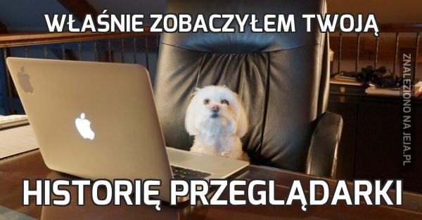 Właśnie zobaczyłem Twoją