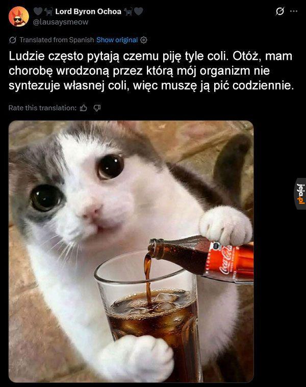 Rzadka dolegliwość