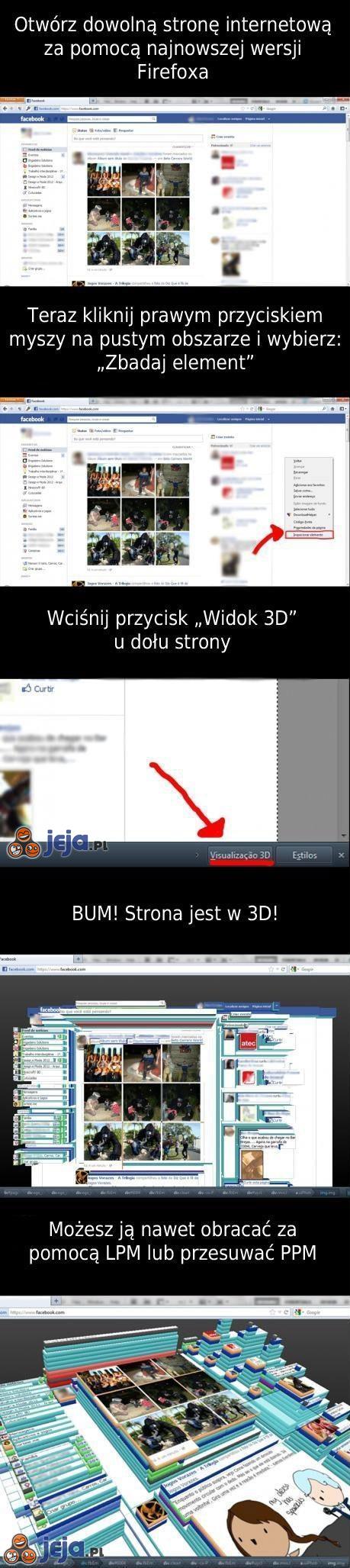 Firefox w 3D!