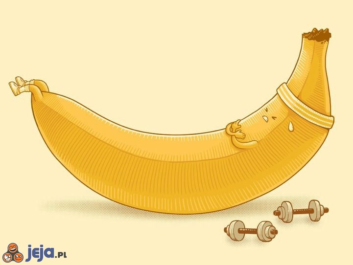 Banan - kulturysta