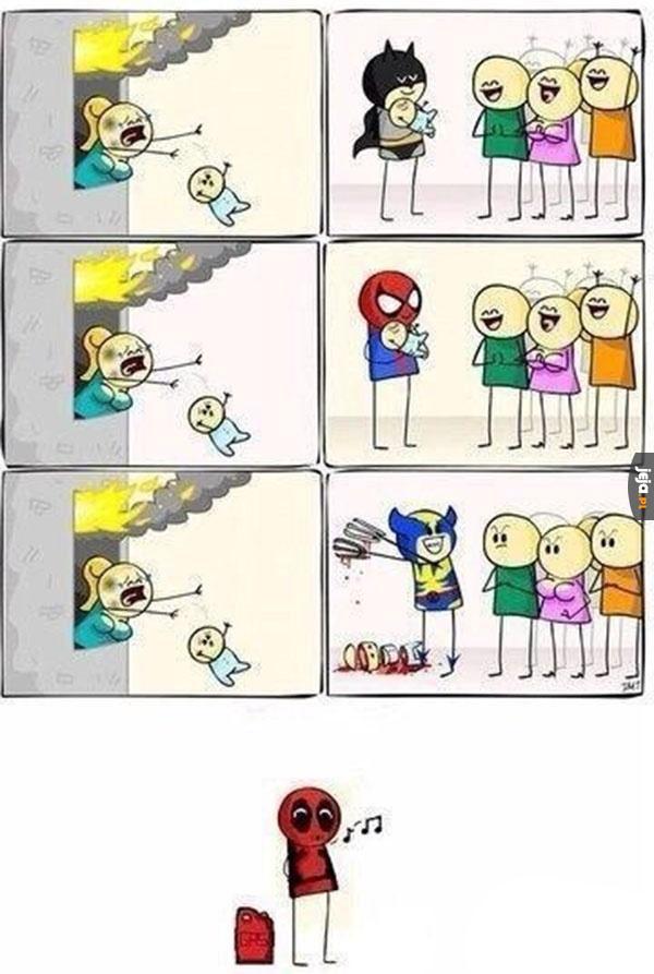Porównanie superbohaterów