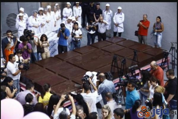 Największa czekolada na świecie
