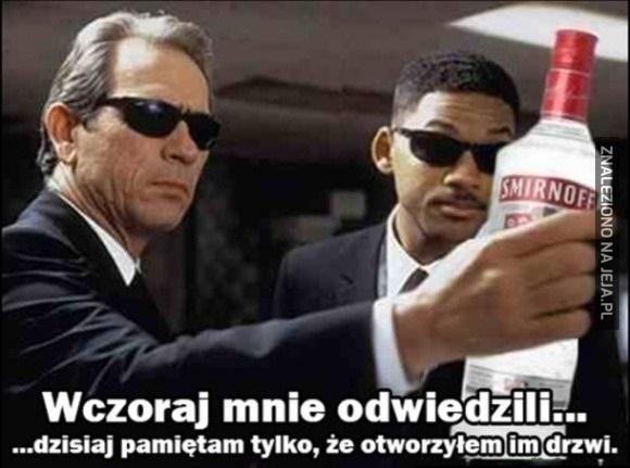Wczoraj mnie odwiedzili