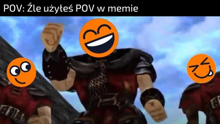 Ale zaraz Diego mówi żeby dać ci spokój i daje wgóręgłos, bo sam nie rozumie co to znaczy POV
