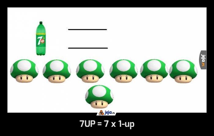 7UP = 7 x 1-up