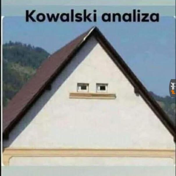 Kowalski, oppcje!
